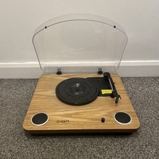 ION Max LP Turntable Record Player With Built in Speakers - Working
