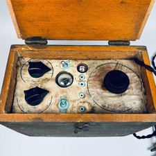 UNUSUAL HOME FRONT WW2 PHILCO 333 RADIO IN MILITARY HEADGEAR BOX CUSTOM BUILT