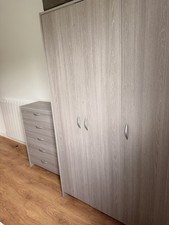 Bedroom seville grey oak - grey, 3