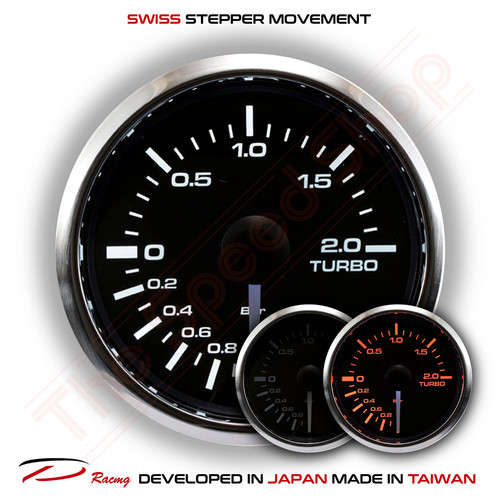 Boost gauge bar display - display, 52mm