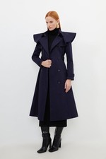 Karen Millen Women's Coat UK