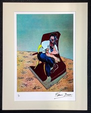 Francis Bacon - Hand signed