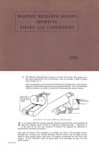 Westley richards c1934 - co.,