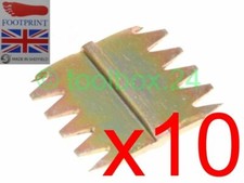 10 x FOOTPRINT Heavy Duty Scutch Chisel Combs 38mm (1 1/2") Wide Comb