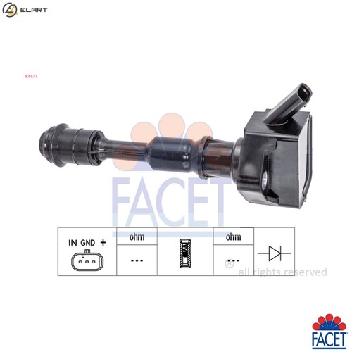 Ignition coil 6537 for - coil,