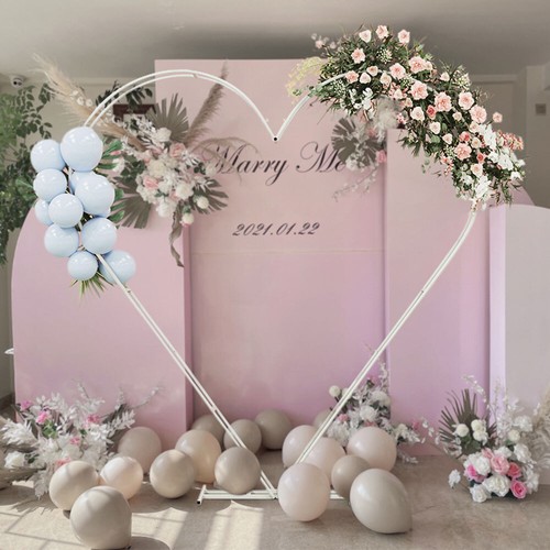 Heart shaped wedding arch - wedding,