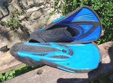 Pool Sea Flippers Size UK 4 Junior AQUA SPHERE Microfin HP Bumper edges