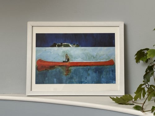 Peter doig canoe - peter, doig,