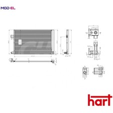 CONDENSER AIR CONDITIONING 636 943 FOR JAGUAR F-PACE XE XF/SPORTBRAKE/II 2.0L XE