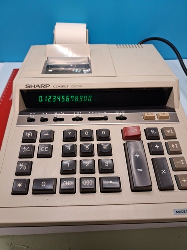 Vintage sharp compet 2604 - vintage,