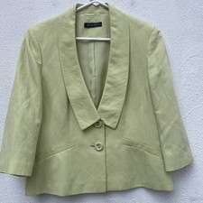 Alex & Co Linen Jacket Womens