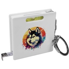 'Siberian Husky' Keyring Tape