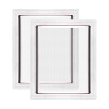 10x8 inch aluminum silk - inch,