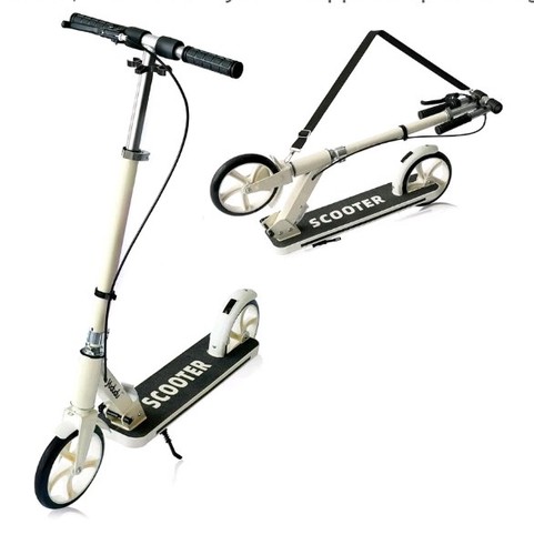 Folding adult scooter big - scooter,