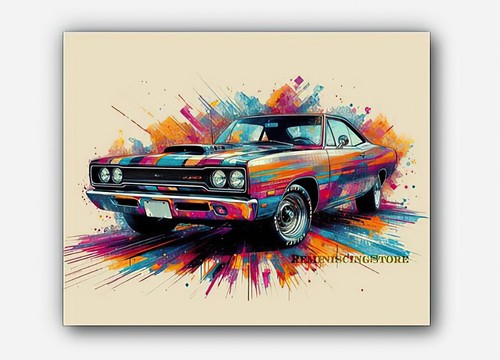 Vintage car 1969 plymouth road - vintage,