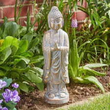 Praying buddha garden ornament - buddha,