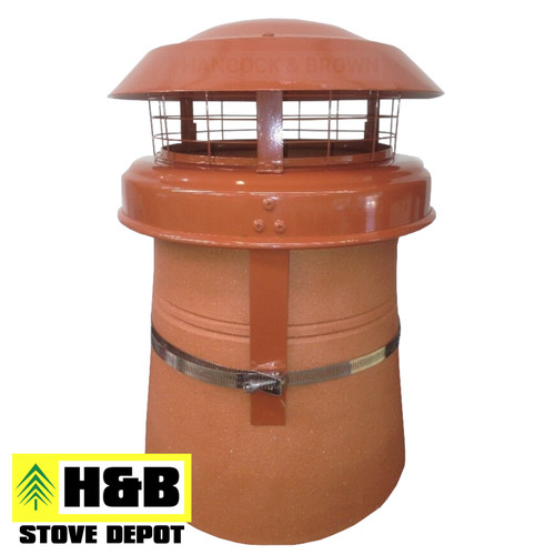 Anti down draught - draught, chimney