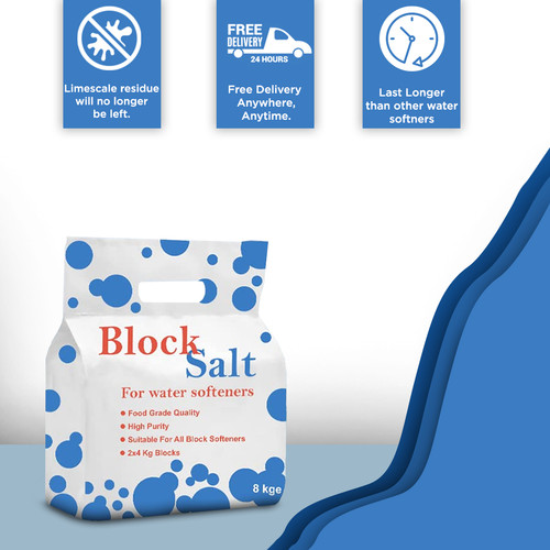 Block salt for water - salt,
