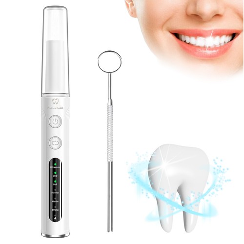 Teeth cleaner kit with led - cleaner,