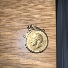 1914 George V Full Sovereign Gold Coin, 22ct