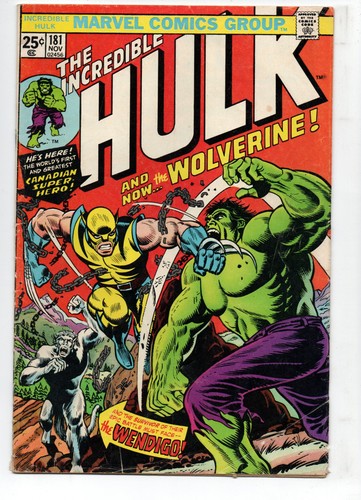 Incredible hulk 181 - incredible, (1974)