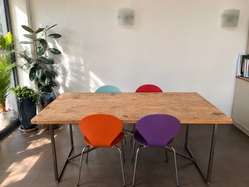 Rustic reclaimed wood - , dining