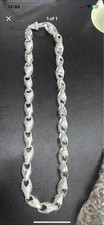 Heavy Acorn Chain 925 Silver