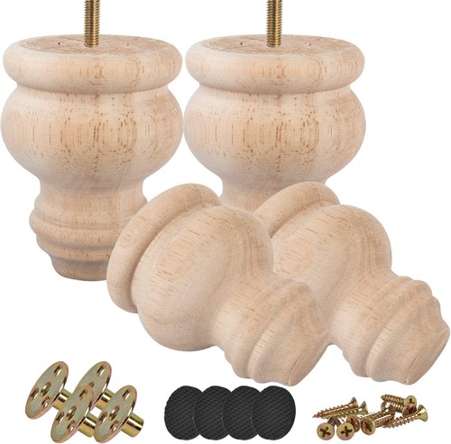 Inch unfinished wooden bun - wooden,