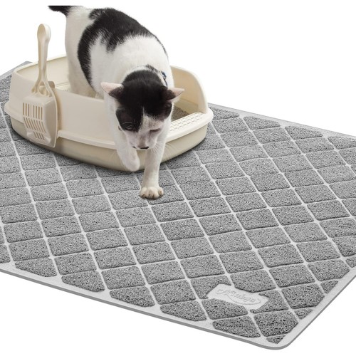 Non slip cat litter mat - cat,