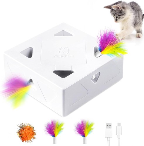 Interactive cat toy automatic - cat,