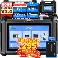 2026 XTOOL X100PAD S Auto Key