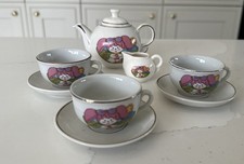 Vintage 1984 Mattel Poochie Porcelain Tea Set – Rare Collectible