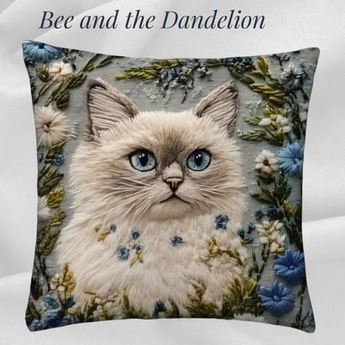 White ragdoll cat - cat,