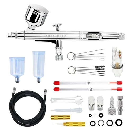 Mini airbrush compressor kit - airbrush,