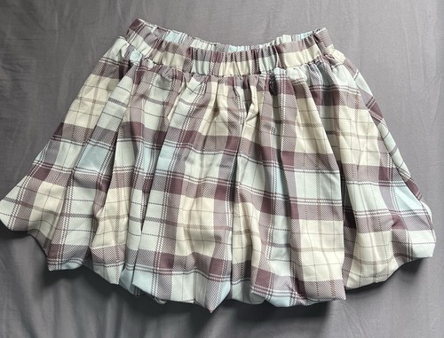 Tokyo doll pleated plaid skirt - doll,