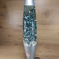 Vintage Glitter Lamp White