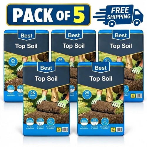 125l top soil bulk - bulk, 5x25l
