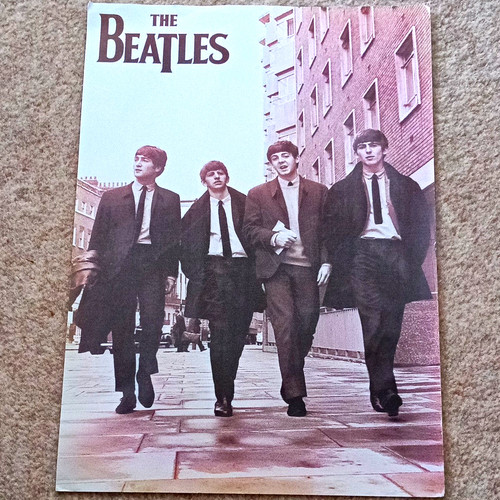 The beatles black white - white, band