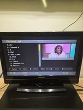 Toshiba 19BV500B 19″ HD‑Ready LCD TV Freeview HDMI USB Gloss Black Gaming Scart