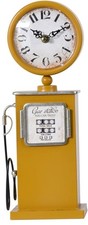 Retro Petrol Pump Mantel Clock