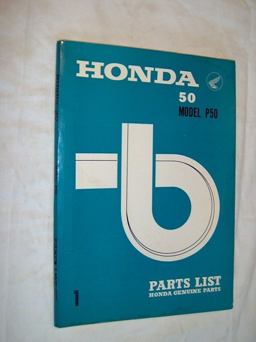 Honda motor p 50 parts - honda,