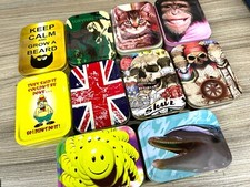 2 OZ TOBACCO TIN,PILL TIN,BAIT