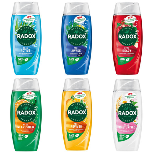 Radox mineral therapy shower - radox,