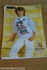 HAYFIELD * GRAMPIAN DK * PLAYSCHOOL ELEPHANT BEAR SWEATER KNITTING PATTERN 2438