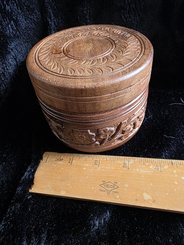 Vintage indian wooden - indian,