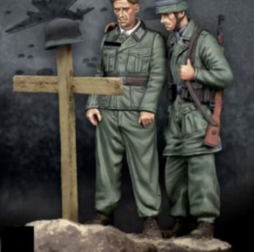 Ww2 german infantry grave - ww2,