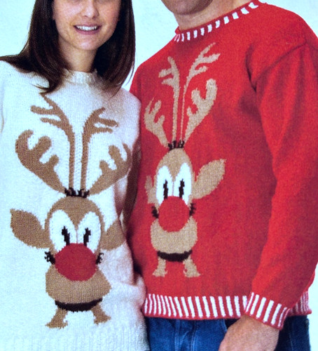 Reindeer christmas jumper - christmas,
