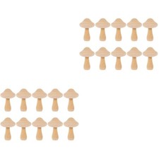 Set of 2 Mushroom Garden Decor