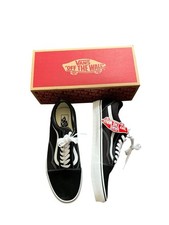 Vans Men's UA Old Skool Zapatilla Black White Size UK 11 New Boxed RRP £70 Men's