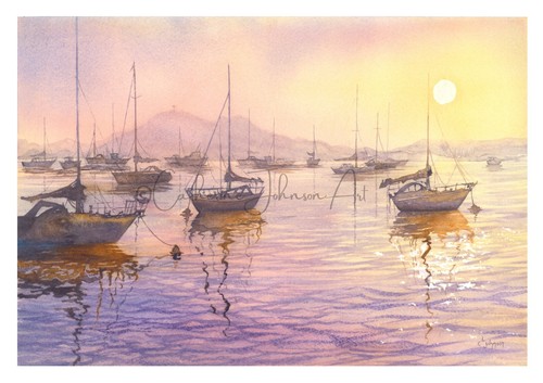Sailing boats alnmouth - alnmouth, giglée